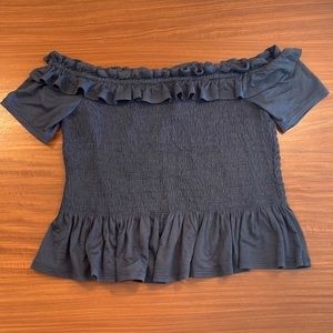 Never worn, BCBG blue top! Size small